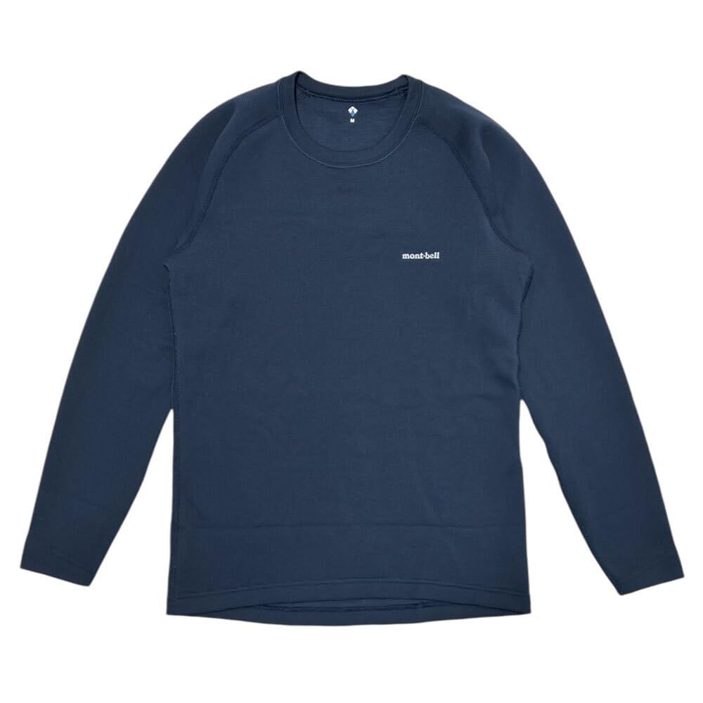 [モンベル] ジオライン EXP.ラウンドネックシャツ Men's メンズ ネイビー(NV) #1107712 (M) [ネイビー] [M]