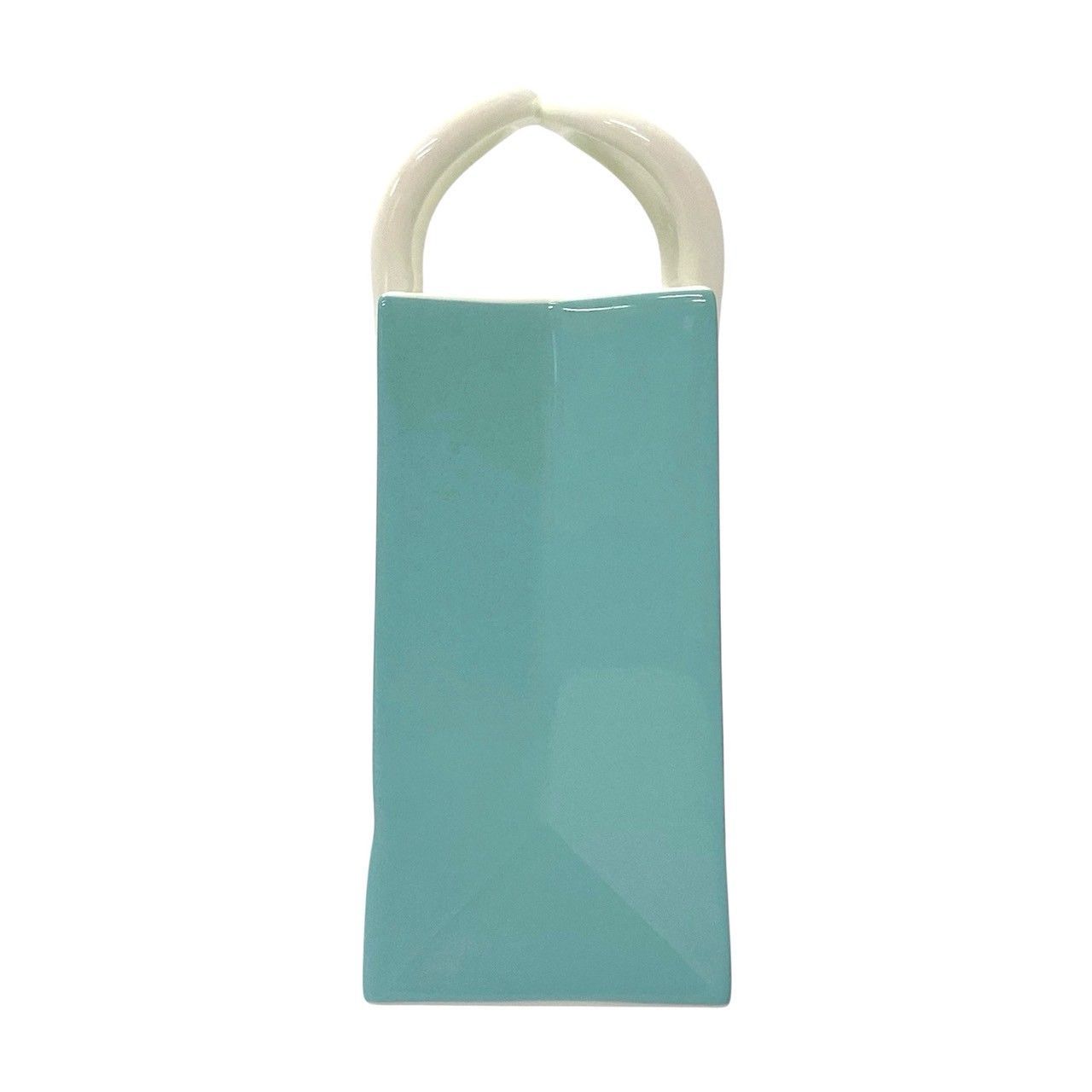 ティファニー ショッピングバッグ ショッパー 小物入れ M【TIFFANY&Co.】陶器 ショッパー 小物入れ ショッピングバッグ