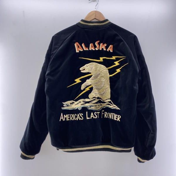 中古】テーラー東洋 ALASKA 別珍 リバーシブルスカジャン size L