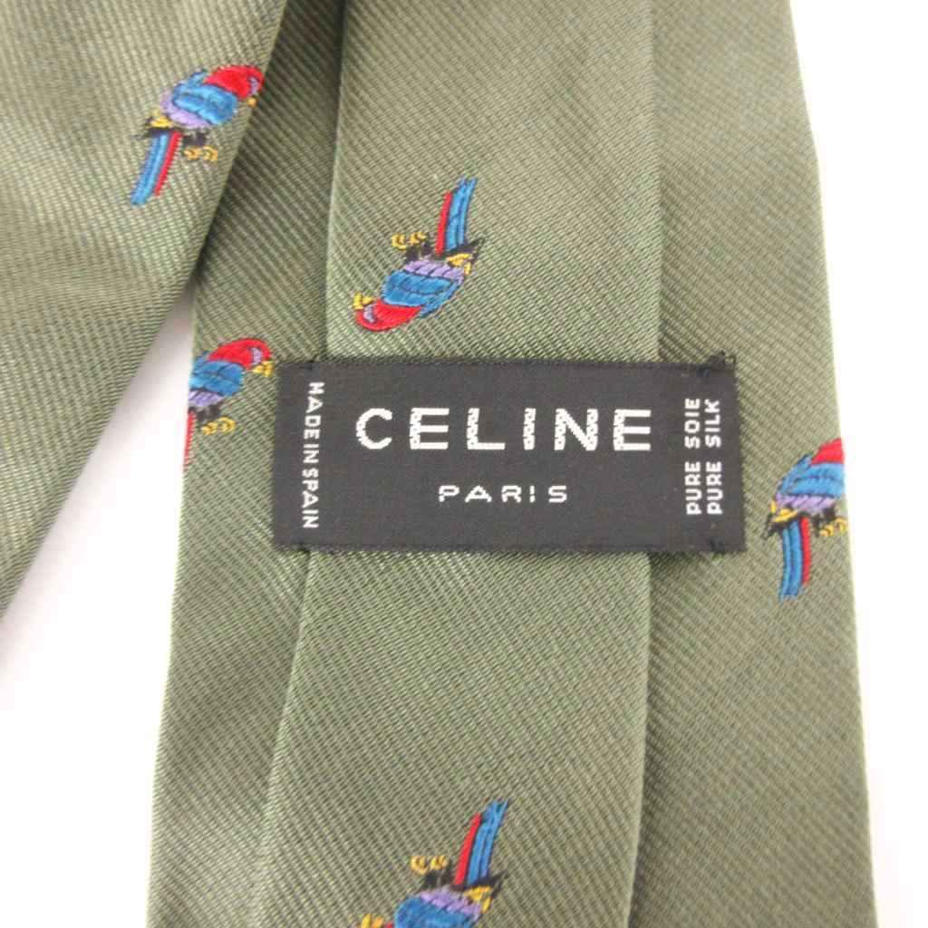 【美品】CELINE セリーヌ ネクタイ ② まとめ セット セリーヌ CELINE 美品 2点 セット まとめ ネクタイ レギュラー