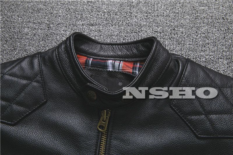 上質カウハイド アウトロースタイル シングルライダース メンズ 革