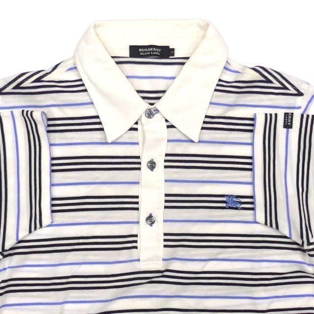 美品！！BURBERRY BLACK LABEL バーバリー　ポロシャツ　L BURBERRY BLACK LABEL - 【BURBERRY BLACK LABEL】バーバリー