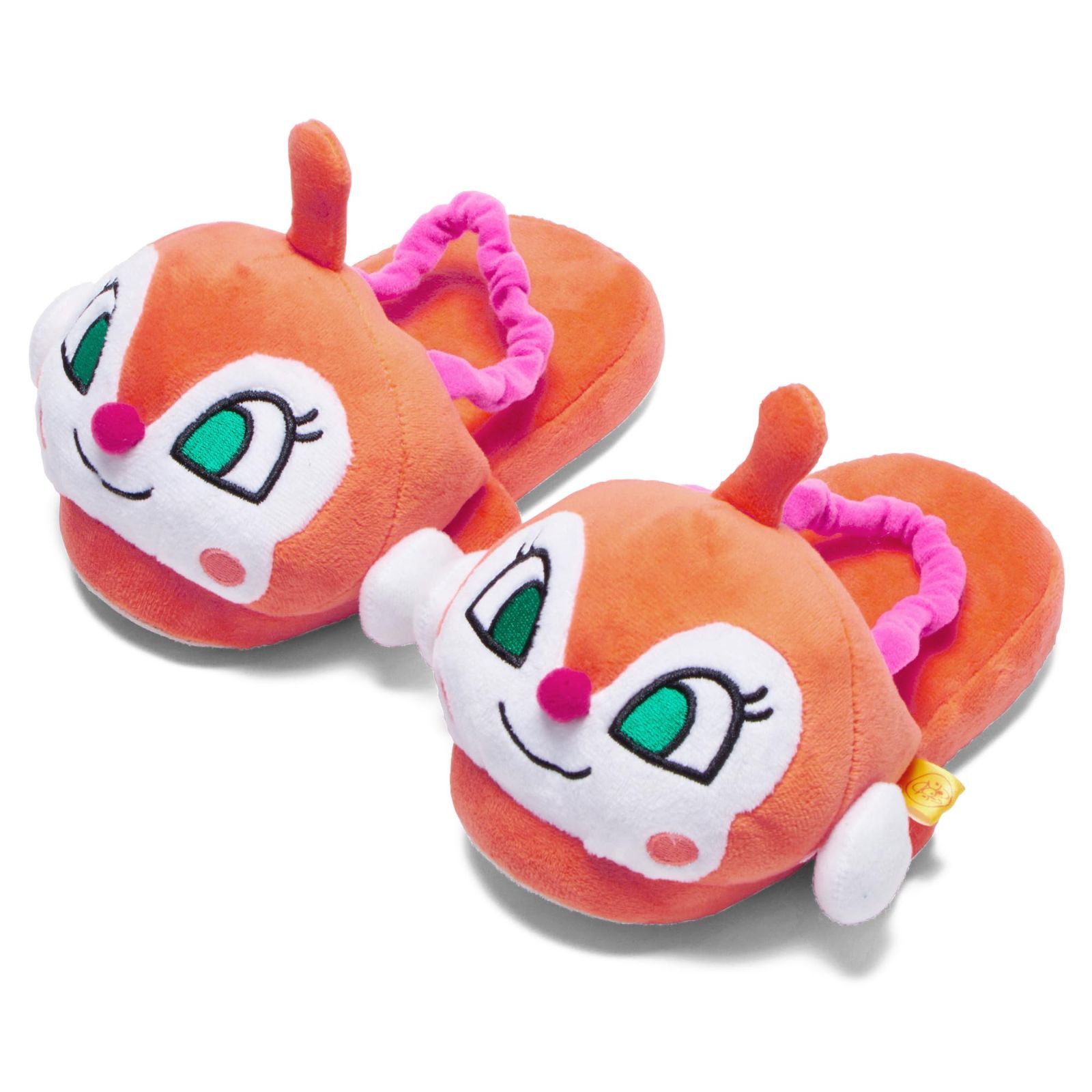 ニッポンスリッパ アンパンマン 子供クニャック ドキンちゃん 14-16cm オレンジ 240215