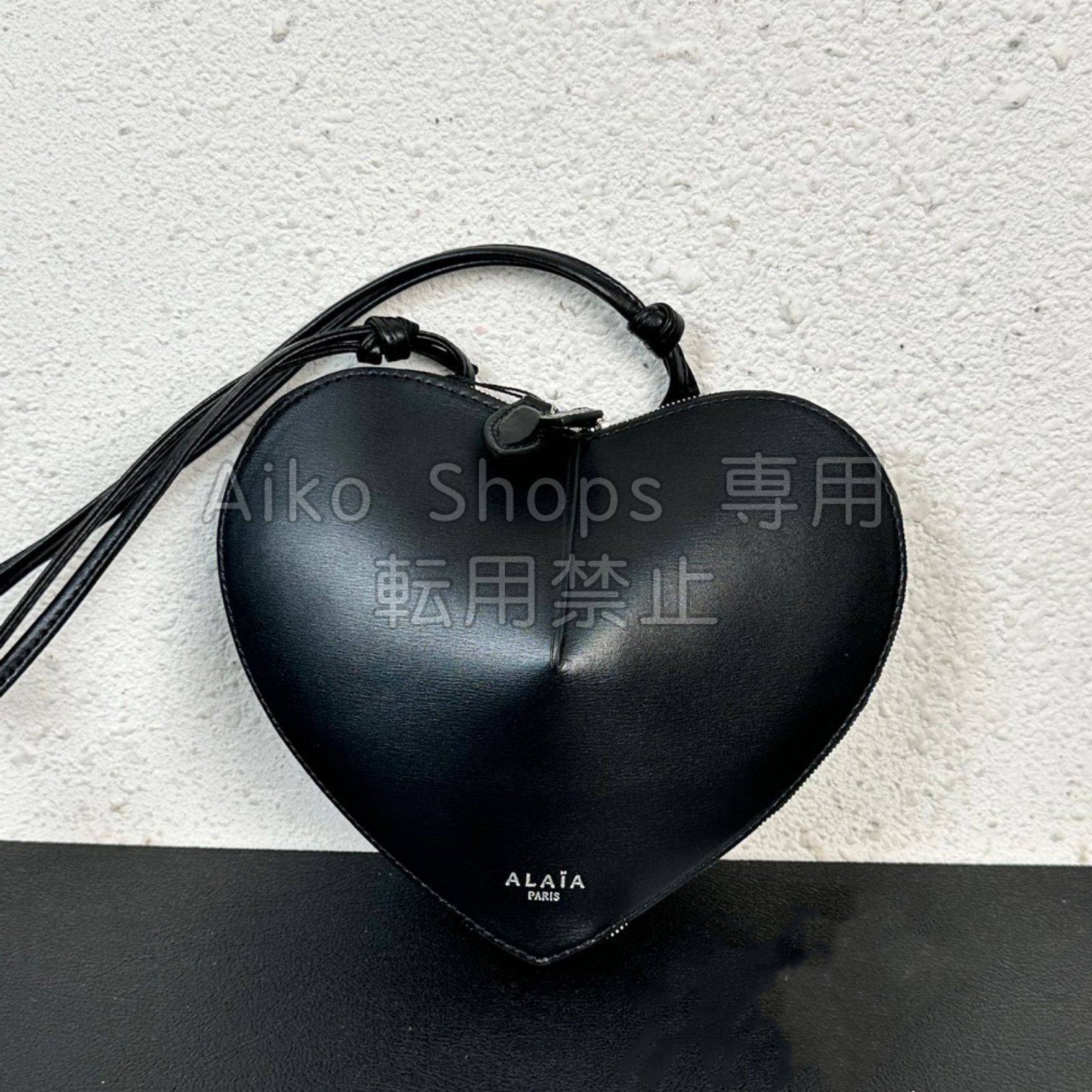 アライア　ALAIA lecoeur バッグ　ブラック 楽天市場】アライア ショルダーバッグ ル クール ハート型 ブラック