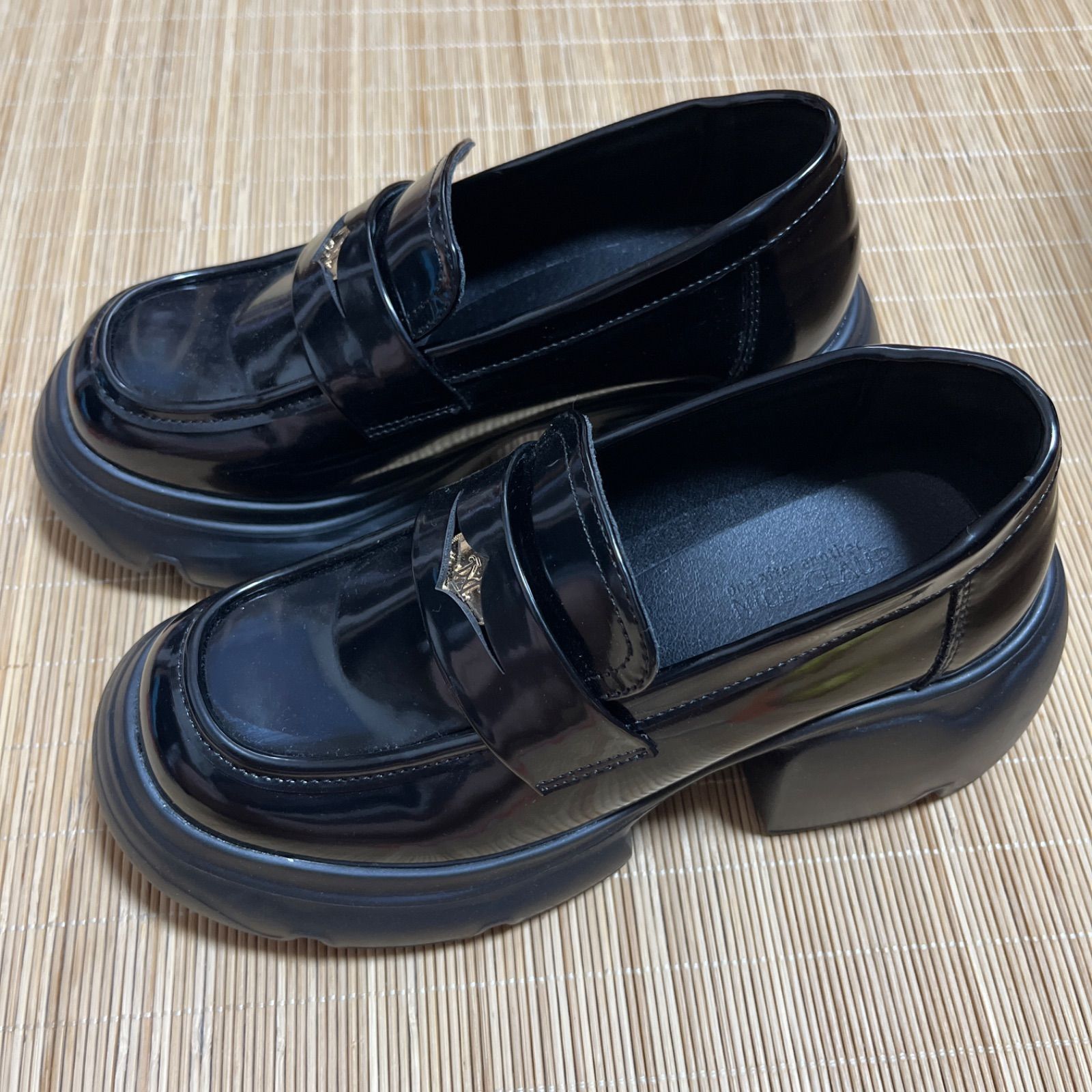 ナイスクラップ ローファー 黒 one after another NICE CLAUP（ワンアフターアナザーナイ