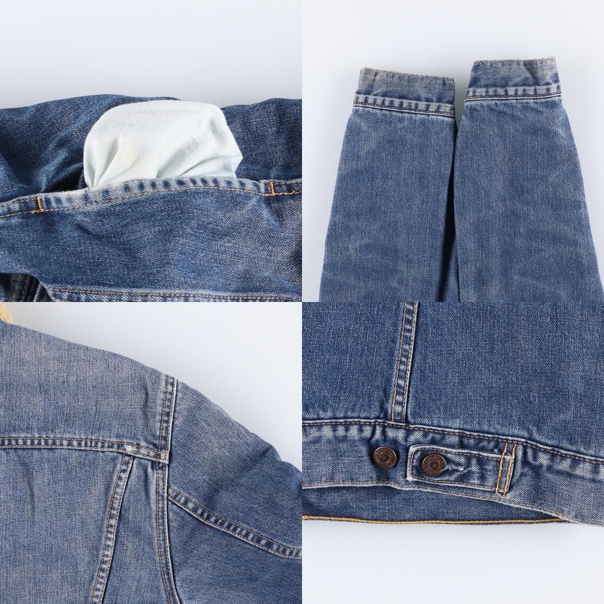 古着 00年代 リーバイス Levi s 71500-0487 ユーロモデル デニムボアジャケット メンズL相当 eaa560937 KANDAIZUMI_COM