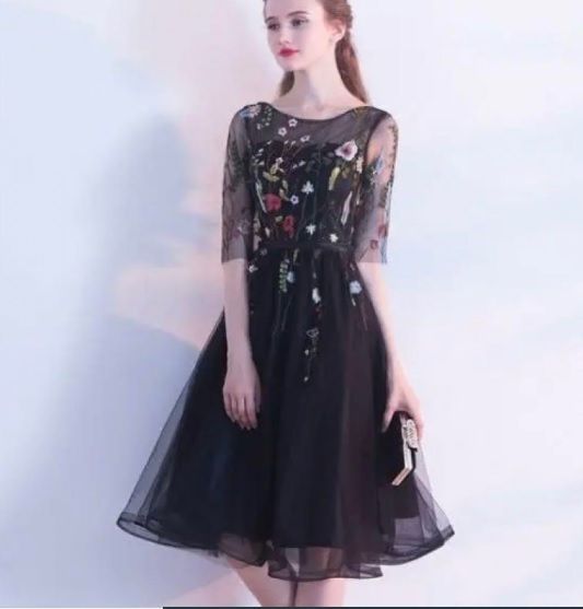 ★送料無料★7号(S)★立体刺繍チュールパ－ティ－ドレス(WA1141) tk-md6071wh_1sl.jpg