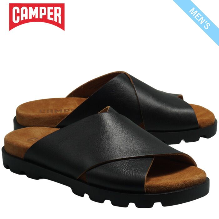 Camper カンペール BRUTUS SANDAL ブルートゥス サンダル K100775-014 BLACK ブラック メンズ サンダル