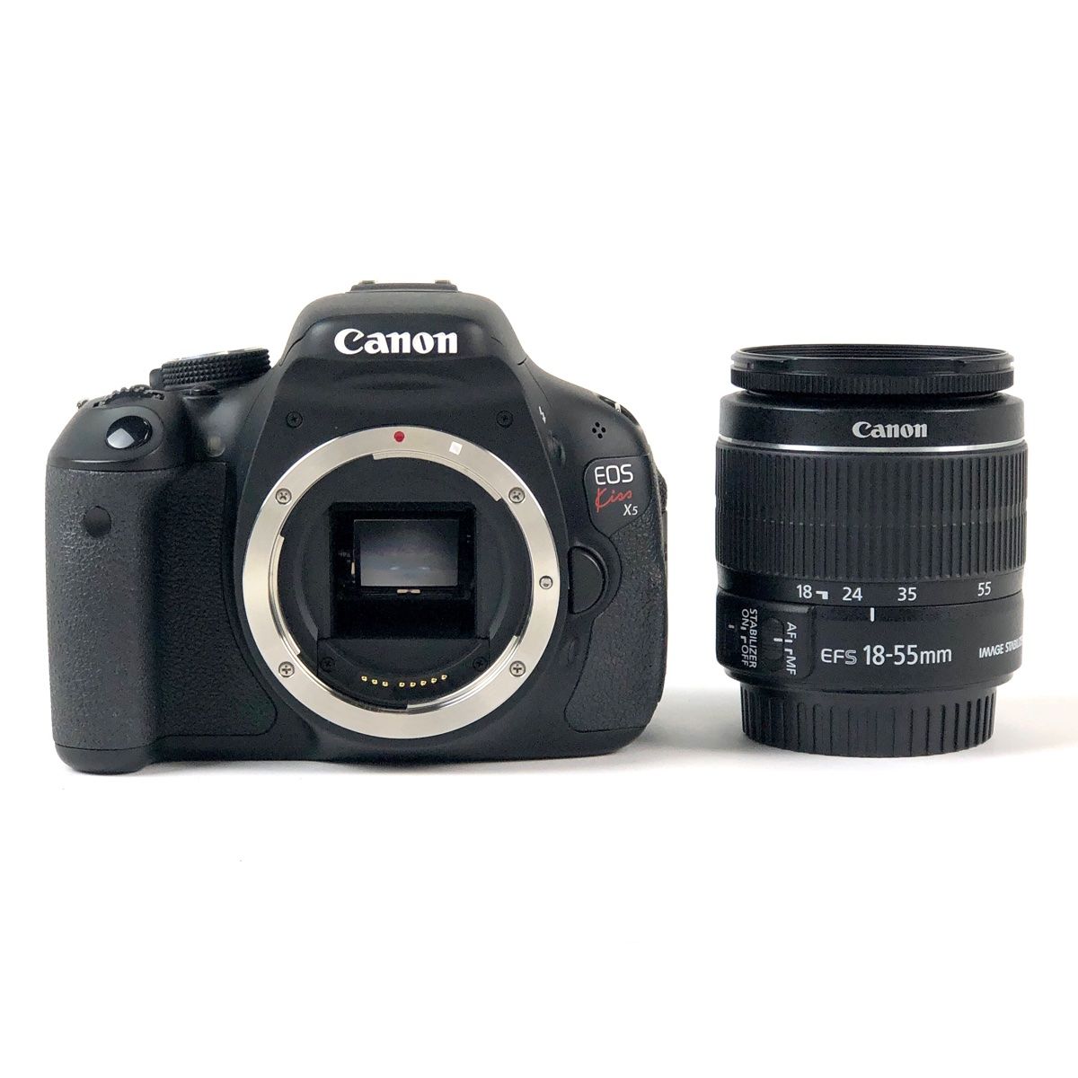 キヤノン Canon EOS Kiss X5 EF-S 18-55 IS II レンズキット デジタル 一眼レフカメラ