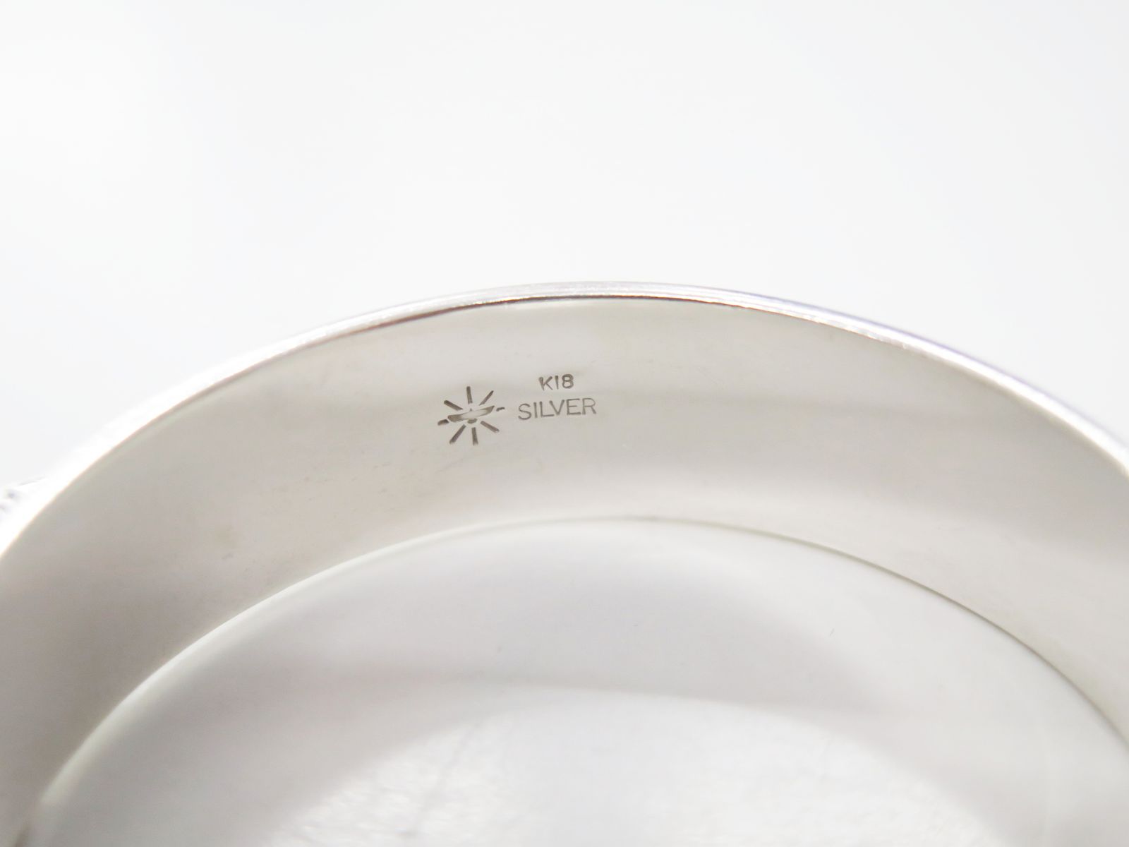 GOD SUNSゴッドサンズ 平打ち銀爪バングルK18メタル付き 12mm板 000000034398-01-l.jpg?t=