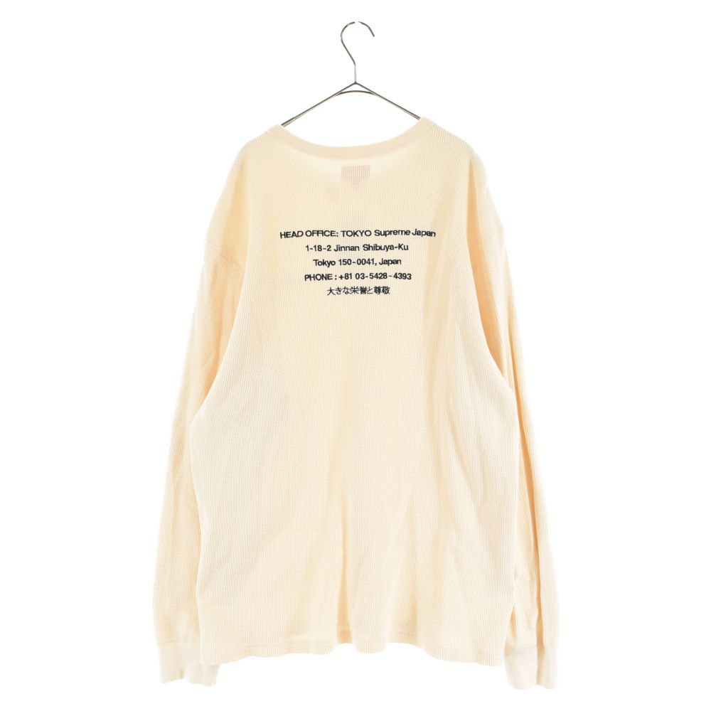 SUPREME (シュプリーム) 19AW HQ Waffle Thermal ワッフル