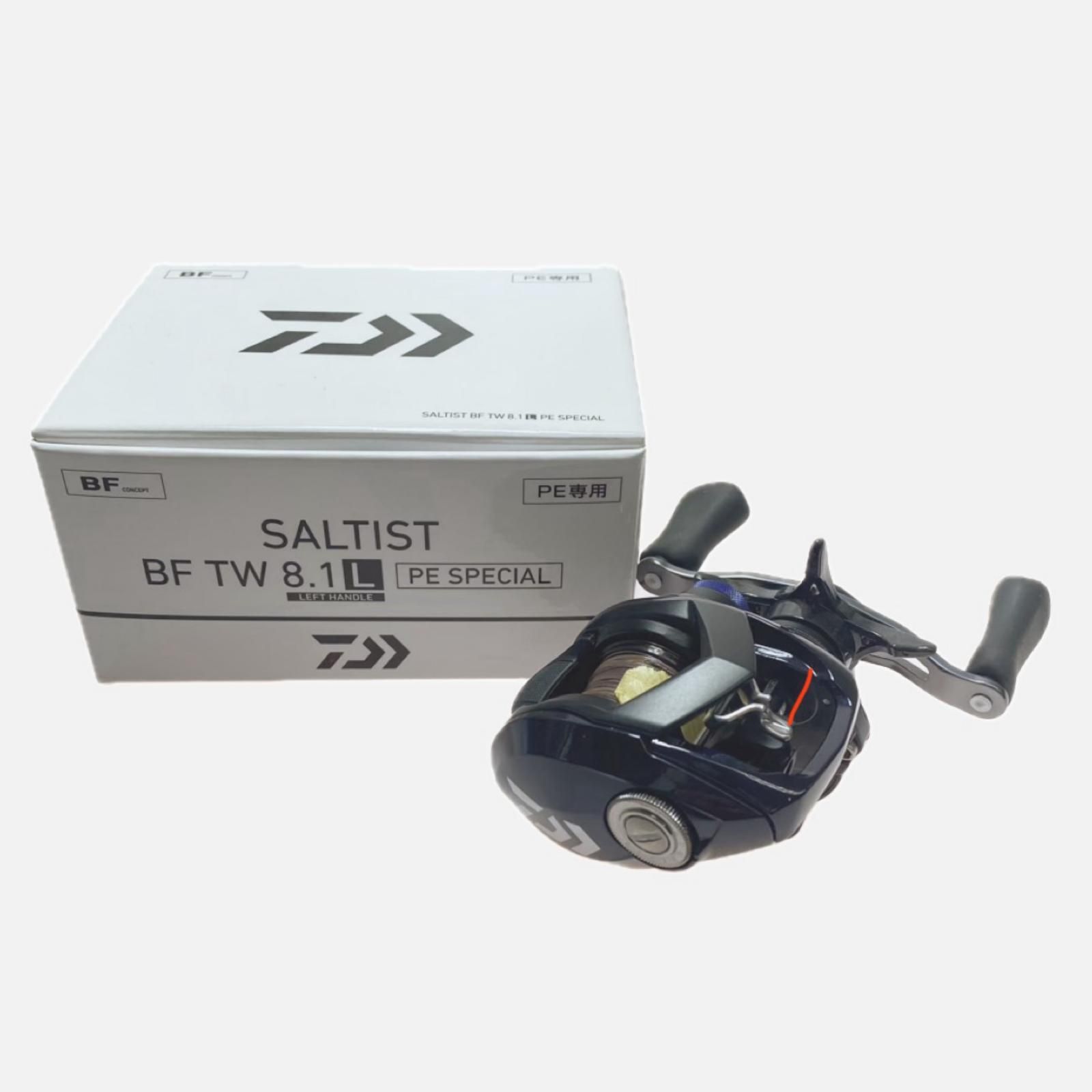 DAIWA ダイワ ベイトリール 23ソルティスト BF TW 8.1L PE SP 程度AB  
