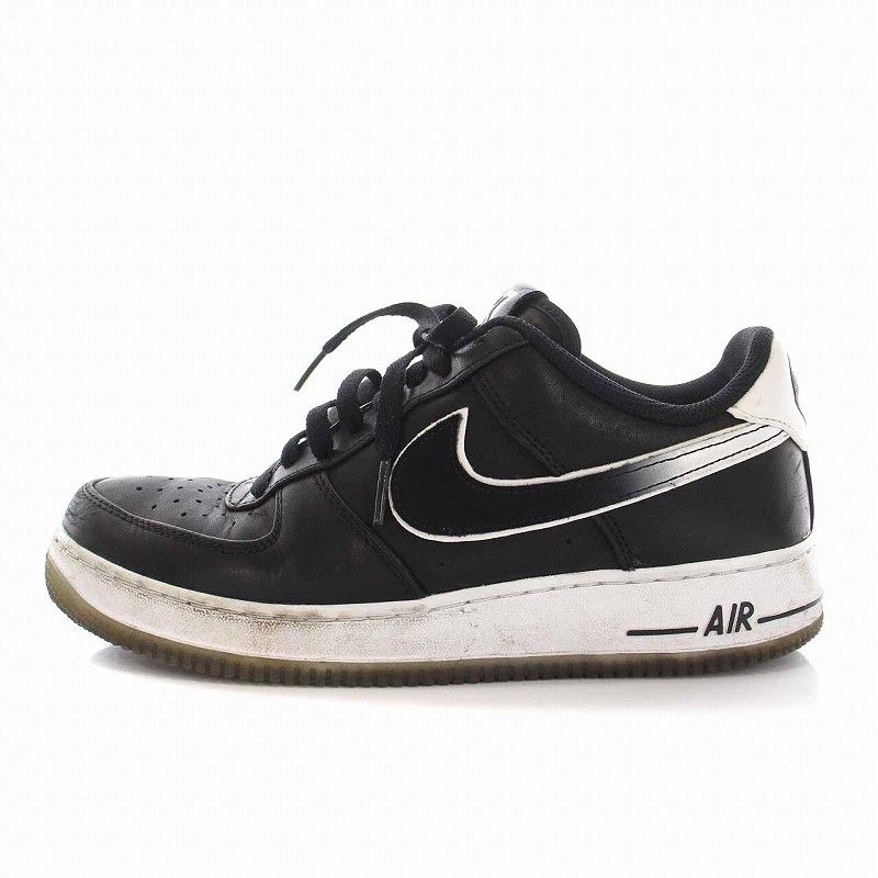 ナイキ NIKE Colin Kaepernick Air Force 1 Low Black White コリン キャパニック エアフォース ...