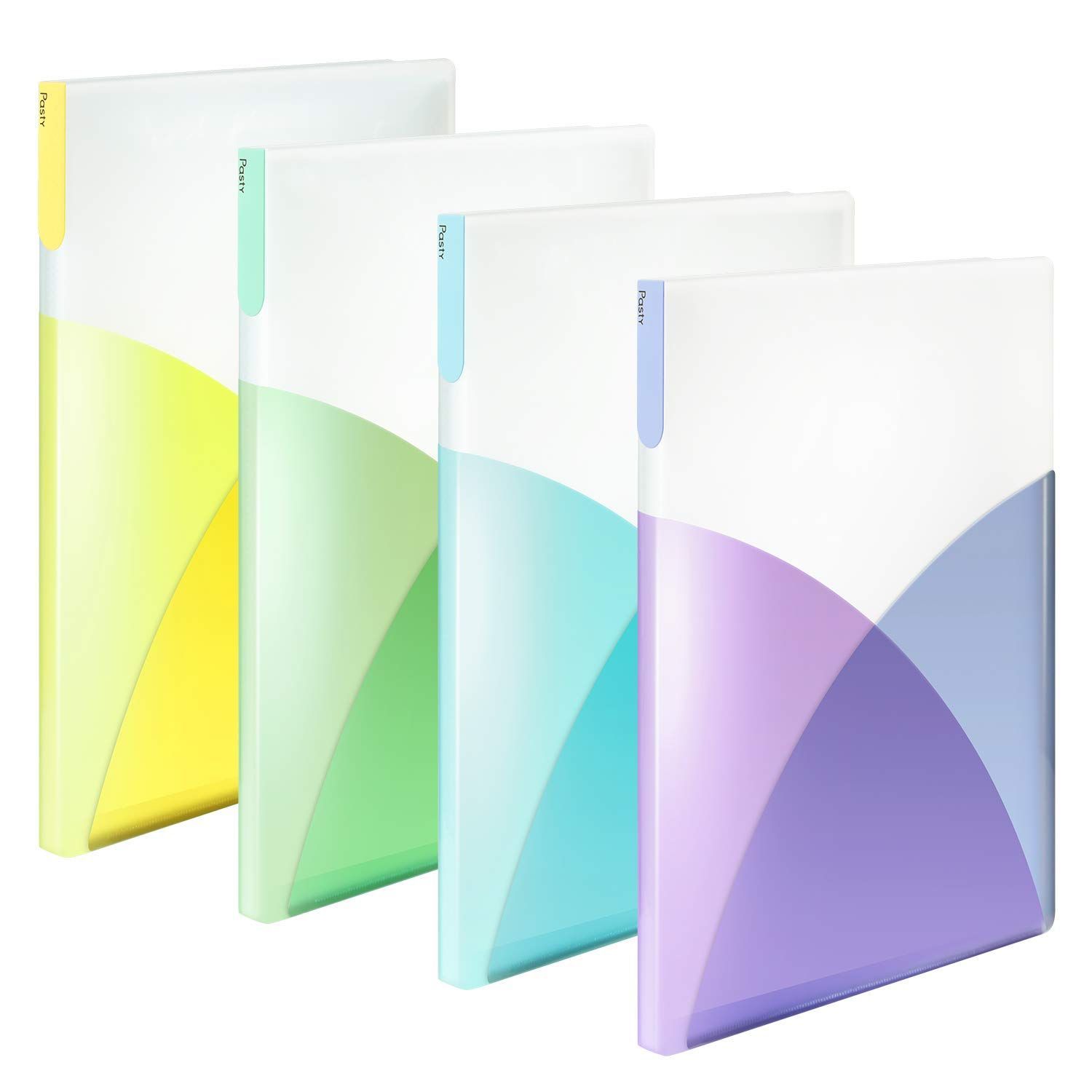 (業務用20セット) ビュートン 薄型クリアファイル/ポケットファイル 〔A4〕 10ポケット FCB-A4-10C 淡緑 業務用100セット) ビュートン 薄型クリアファイル⁄ポケットファイル