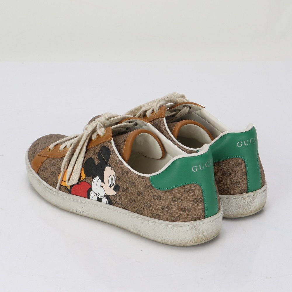 グッチGUCCI×ミッキーコラボスニーカーGG 限定靴シューズ