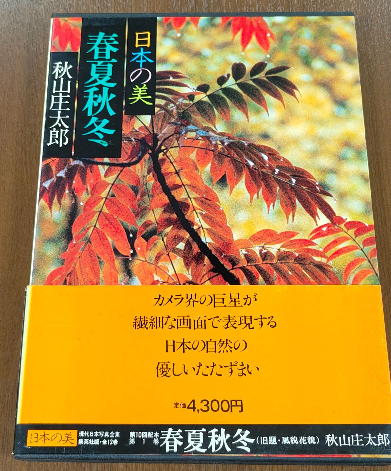 1983年刊 日本の美 春夏秋冬 秋山庄太郎 現代日本写真全集 1巻 - メルカリ
