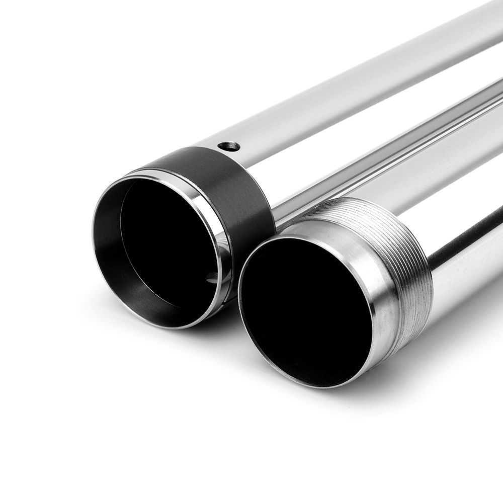 XS394 上メッキ Ninja ZX-7R ZX750 ニンジャ ZX-7R 93-98 43MM 純正品番44013-1415 44013-1416に対応 インナーチューブ ２本