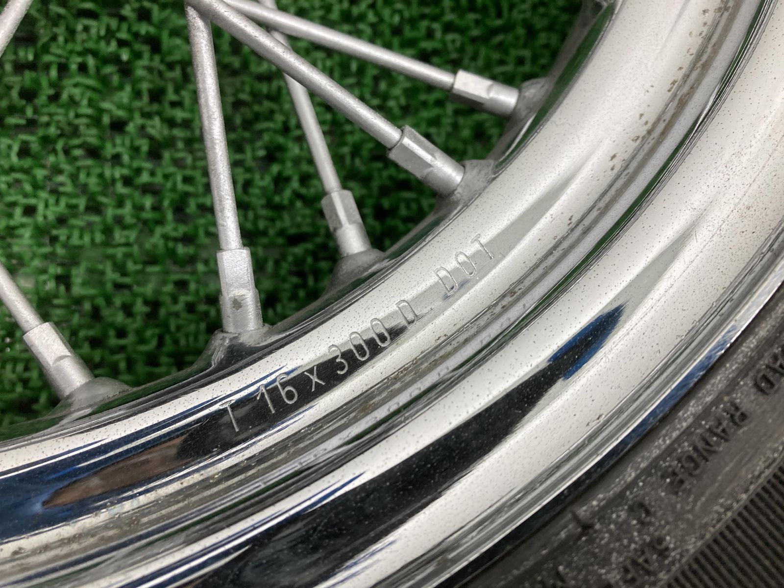 FLSTC1340 リアホイール ハーレー 純正 中古 バイク 部品 16