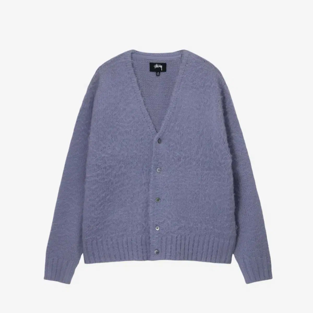 Stussy ライトグリーン カーディガン Lサイズ モヘア - メルカリ