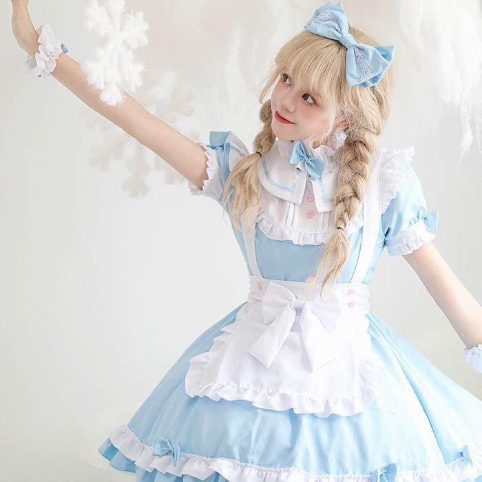 メイド服 ハロウィン コスプレ メイド 仮装 衣装 半袖長袖両用 メイド コスチューム 大きいサイズ ハロウィンコスプレ コスプレ衣装 レディース 大人 メイド服