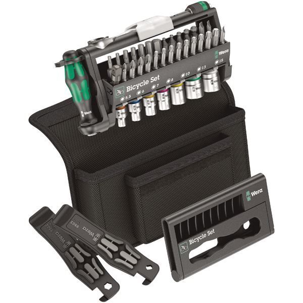 WERA ヴェラ 差込角1|4inch 41点組 自転車整備 メンテナンスツールセット 004172 工具 ツール DIY 作業工具 道具