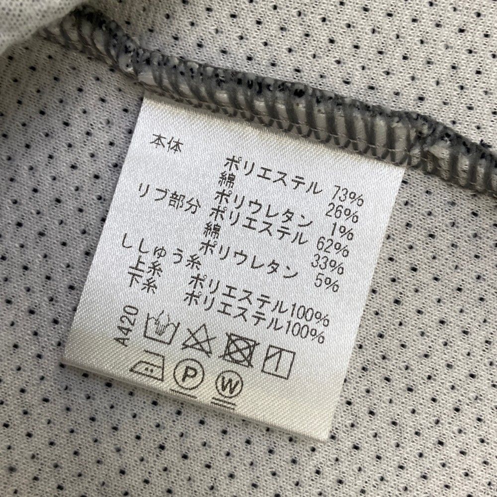 サイズ：40 VIVA HEART ビバハート  フード付 ニット ジップベスト 総柄 グレー系 [240101441671] ゴルフウェア レディース ストスト サイズ：40 VIVA HEART ビバハート フード付 ニット ジップ
