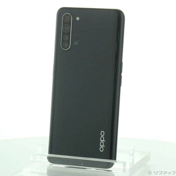 中古品〕 OPPO Reno3 A 128GB ブラック A002OP Y!mobile - メルカリ