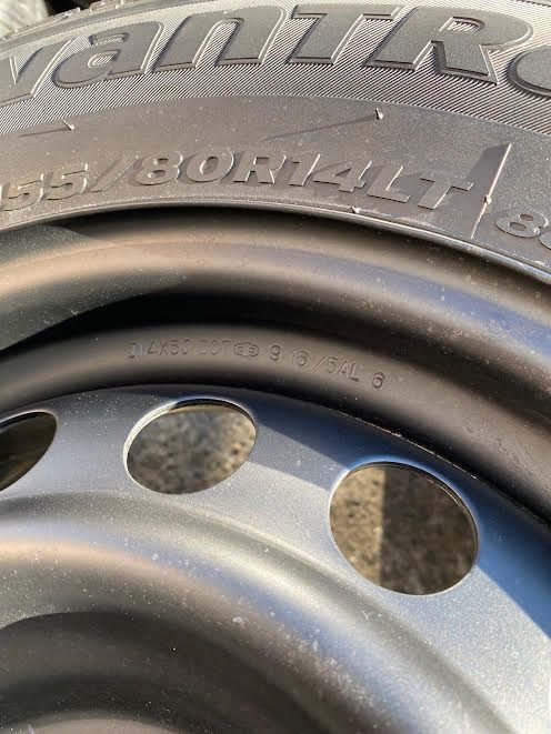 プロボックス純正 タイヤ ホイール 155/80R14 14インチ PCD100 【公式