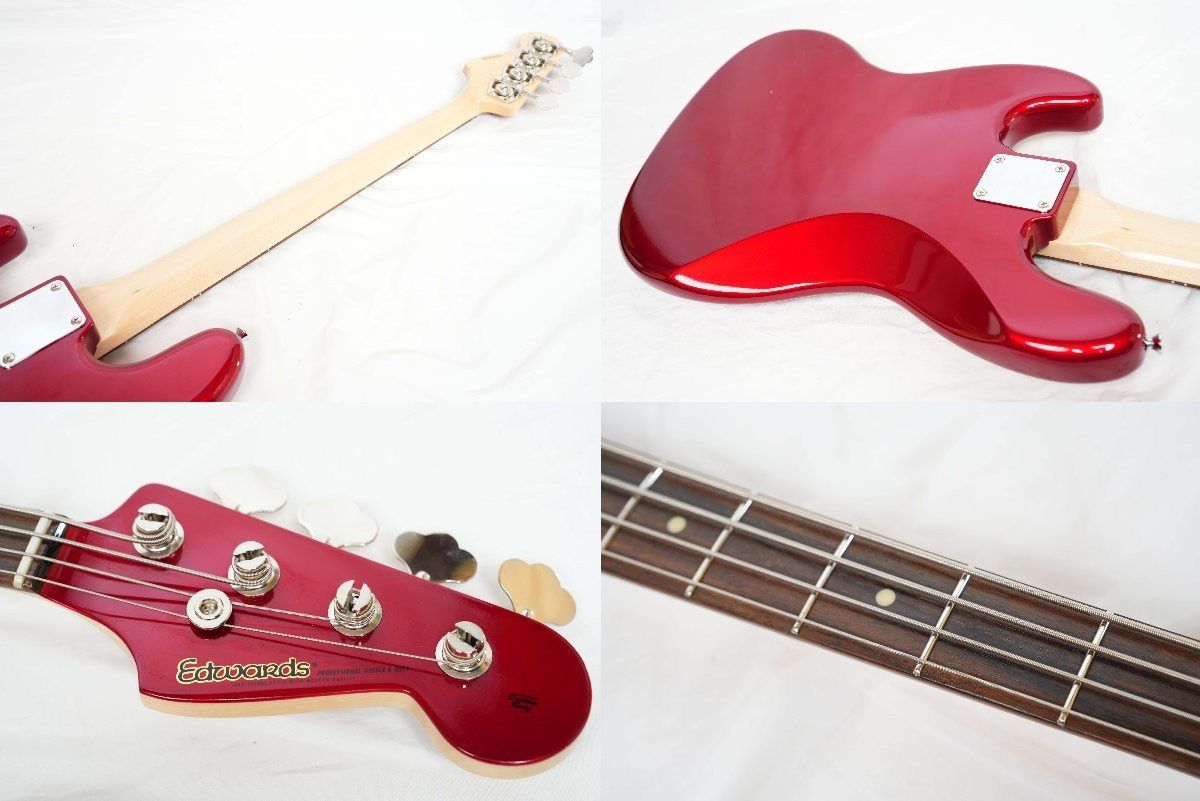 ☆EDWARDS by ESP☆E-JB-100R LT CAR JAZZ BASS 2013年製 ジャズ