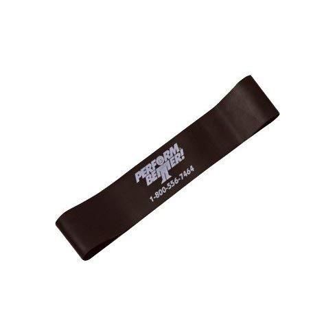 PERFORM BETTER ミニバンド エクストラヘビー ブラック な10本セット 6543-pack パフォームベター エクササイズ