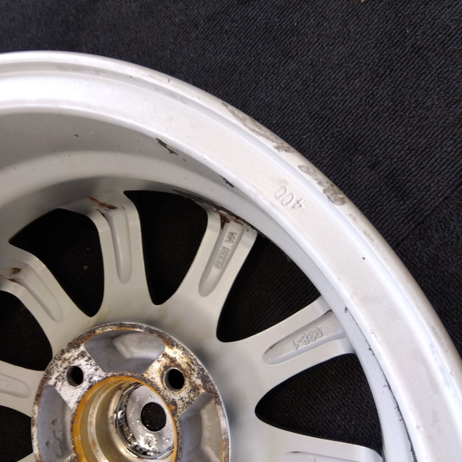 送料無料】【14×5.5J+38】中古 ホイール 4本セット BEST AZ SPORTS 