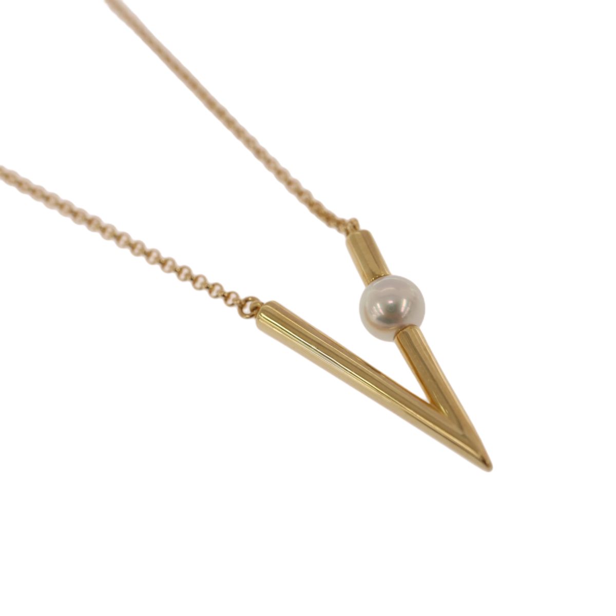 ミキモト K18 18金 パールトップ チャーム アクセサリー ジュエリー