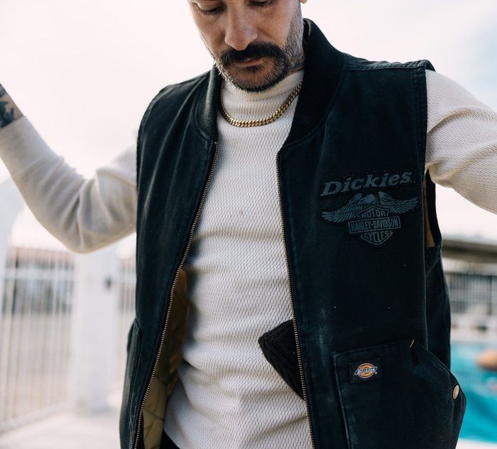 Dickies(R) x H-D(R)キルティングキャンバスベスト - メルカリ