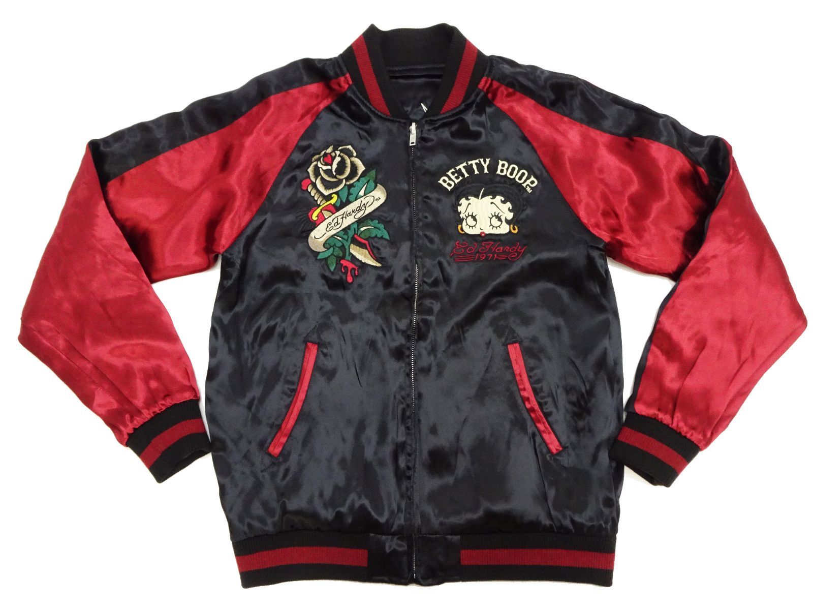 Ed Hardy × Betty Boop スカジャン エドハーディー × ベティ