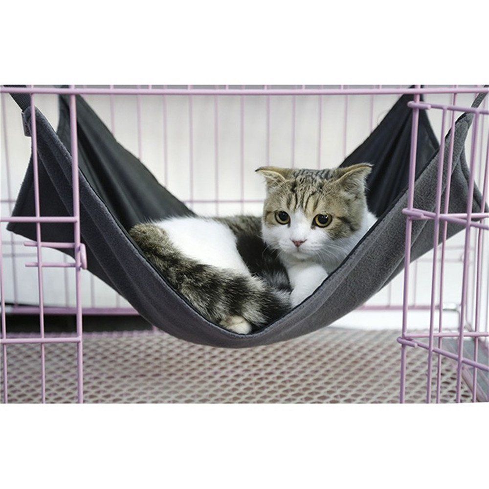 猫、小動物用のハンモック 1年保証 猫用ベッド ハンモック Mサイズ 54cm 耐荷重6kg