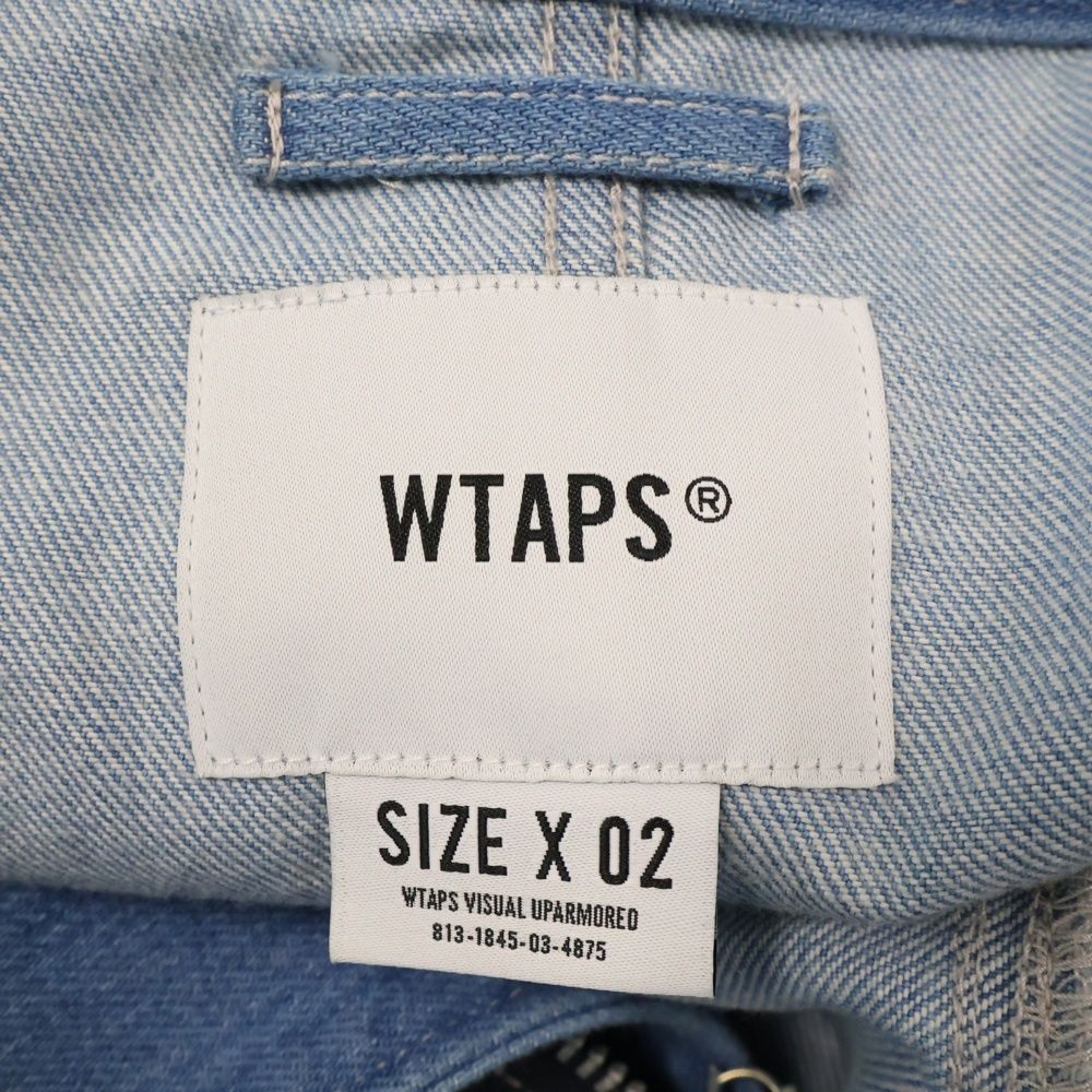 WTAPS (ダブルタップス) 21SS フィッシュテール ジップアップデニム