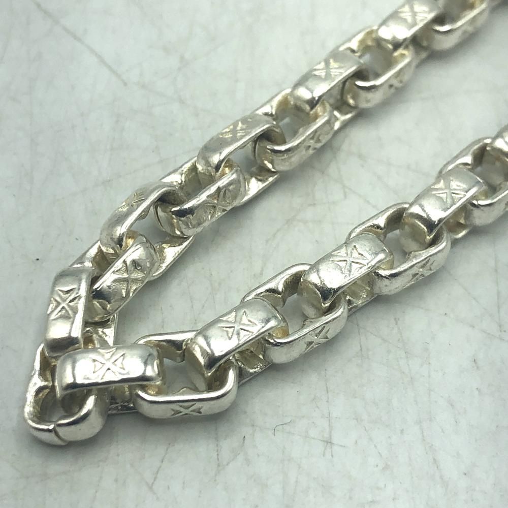 メキシカンジュエリー アンカーチェーンネックレス