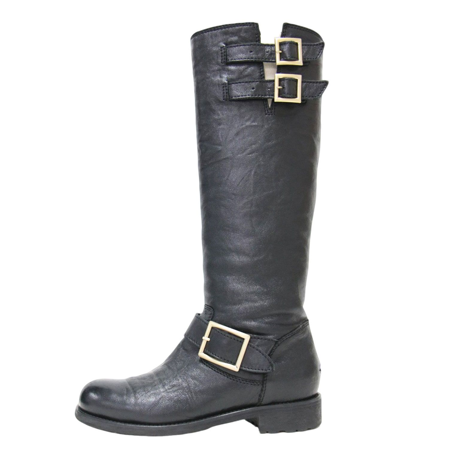 JIMMY CHOO ジミーチュウ ブーツ ブラック 黒 サイズ:35(22.5cm JIMMY CHOO ジミーチュウ ブーツ ブラック 黒 サイズ:35(22.5cm
