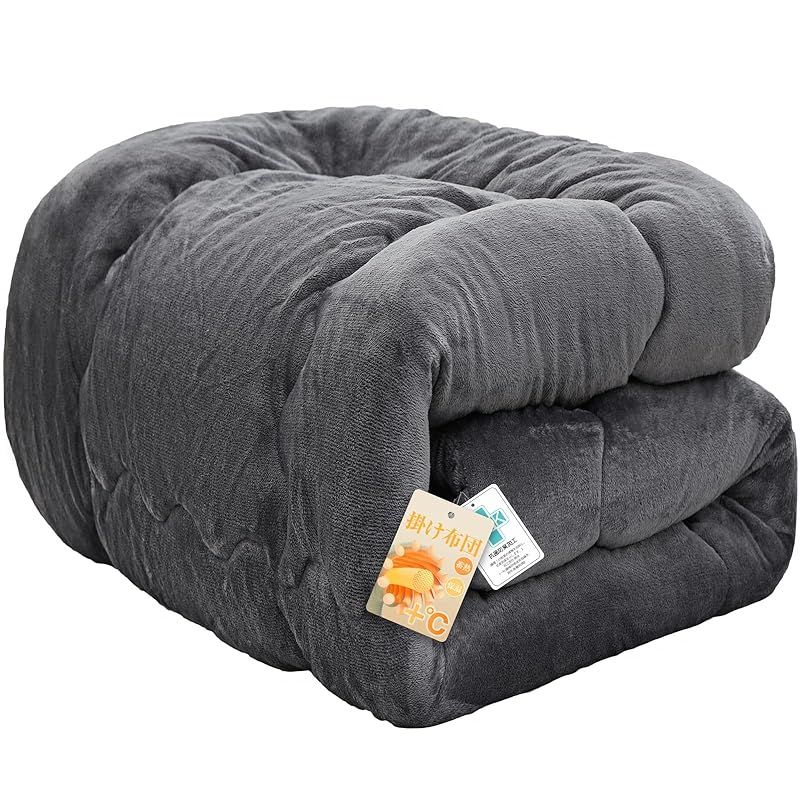 新品　Housecover 掛け布団 ダブル 暖かい フランネル 冬用 あったか 吸湿発熱わた 蓄熱 極厚 ボリューム 高保温 真冬 毛布の代わり 肌触り 布団 洗える 抗菌防臭防ダニ 静電防止 ふわふわ 掛布