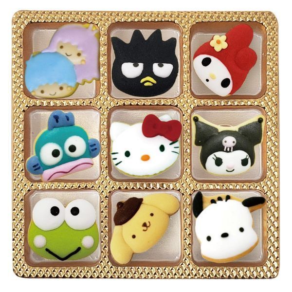 アイシングクッキー　オーダー　キティ　マイメロ　シナモン　誕生日 マイメロ アイシングクッキー サンリオ 誕生日 ケーキ