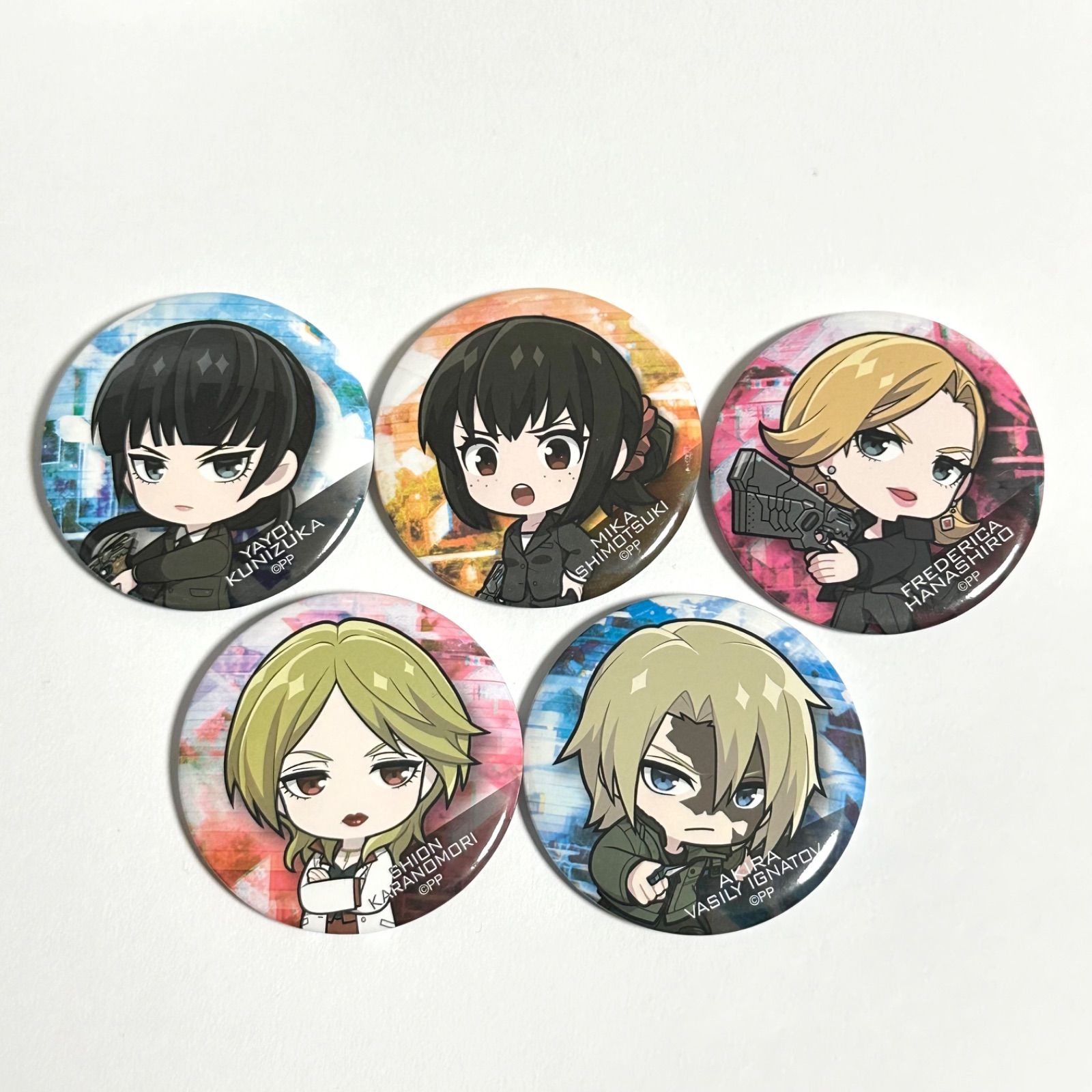 PSYCHO-PASS サイコパス seria DAISO セリア ダイソー缶バッジ