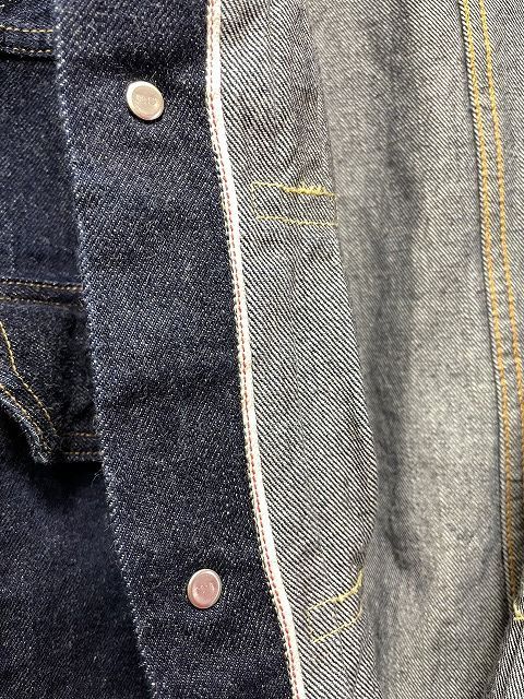 LEVI'S 507 1950model BigE 2nd 1950年代 復刻 リーバイス セカンドモデル 70507XX Gジャン デニムジャケット