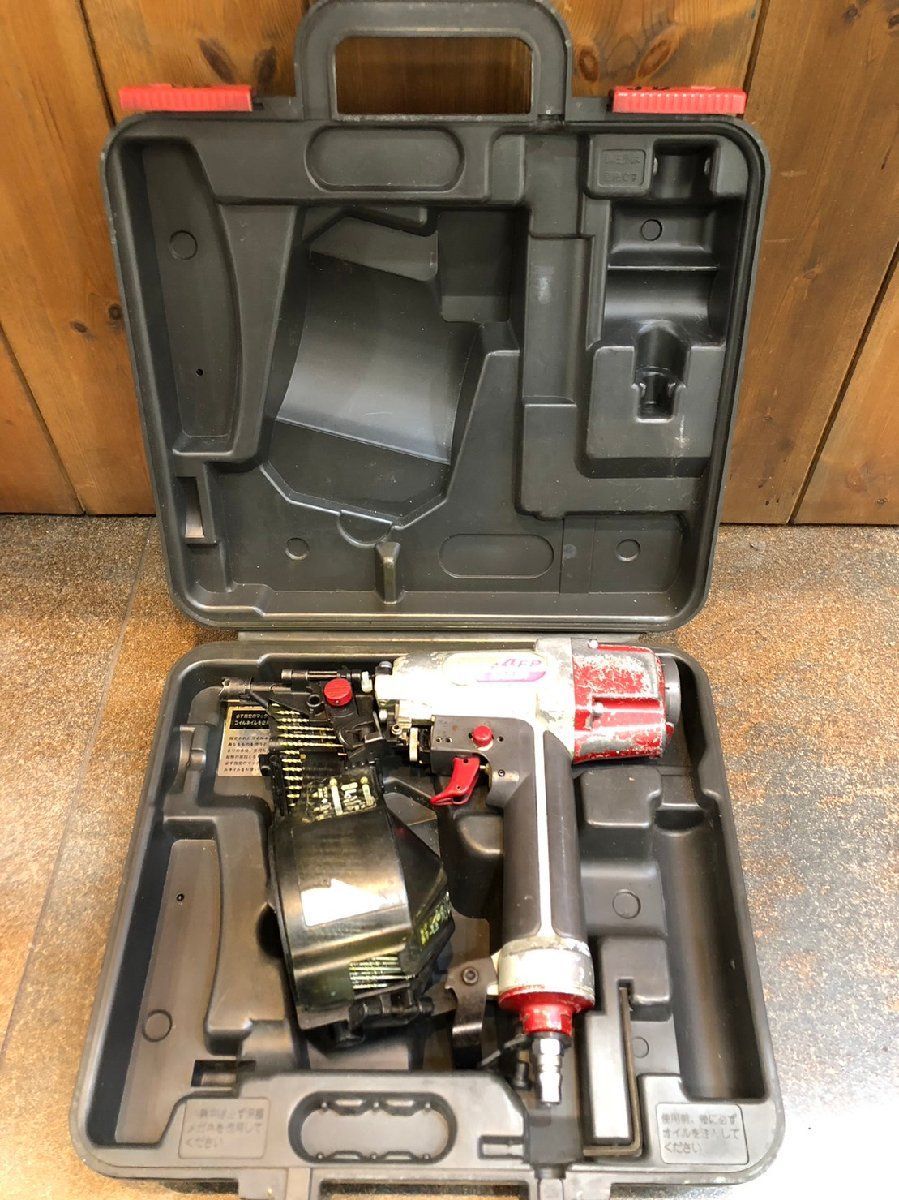 ◆MAX マックス 常圧 50mm コイルネイラ CN-354FP 釘打機 現状◆11106