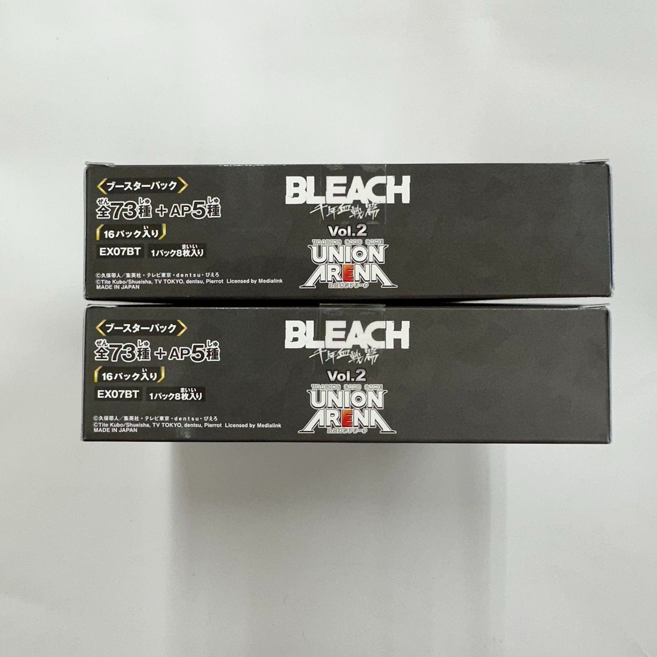 新品未開封 ユニオンアリーナ BLEACH 千年血戦篇 Vol.2 テープ