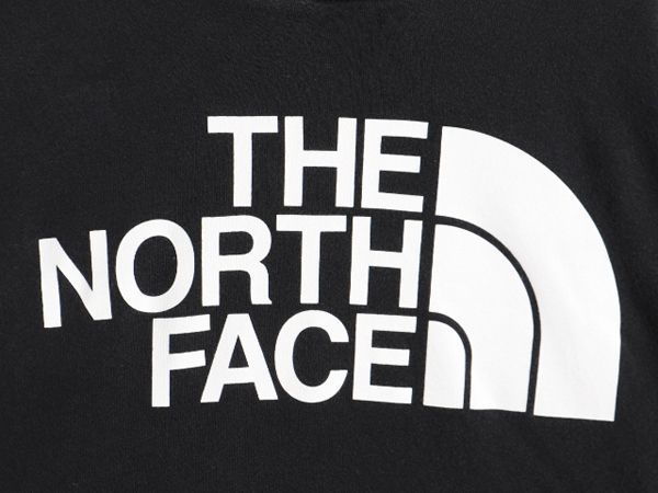 【お得なクーポン配布中!】 US企画 ノースフェイス プリント スウェット フード パーカー メンズ М 古着 The North Face アウトドア トレーナー プルオーバー 薄手 黒