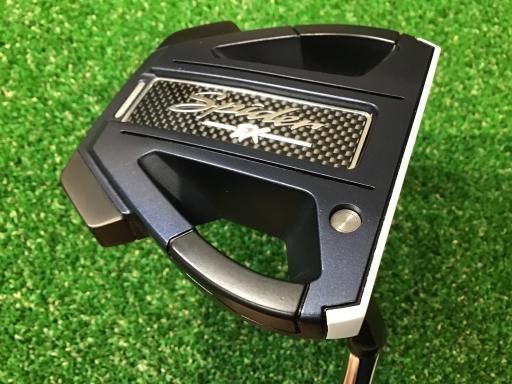 テーラーメイド Spider EX NAVY|WHITE スモールスラント 33インチ パター PT スチール フレックスその他 メンズ 男性用 右利き 右用 Cランク ゴルフクラブ