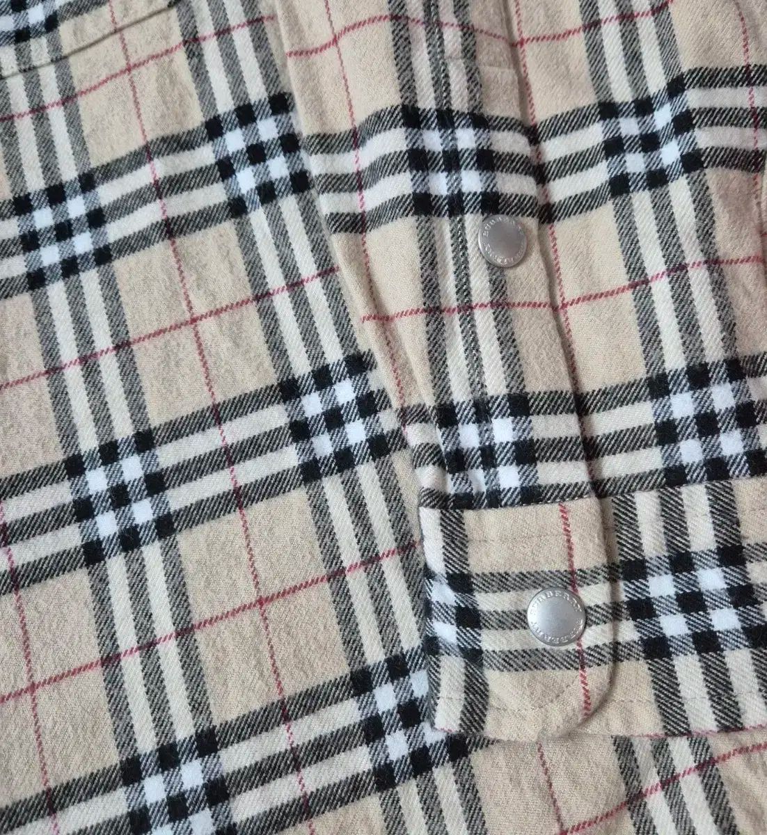 LONDON チェック柄シャツ