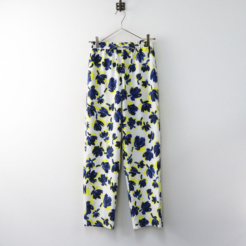 IENA フラワープリントイージーパンツ イエナ IENA（プリント