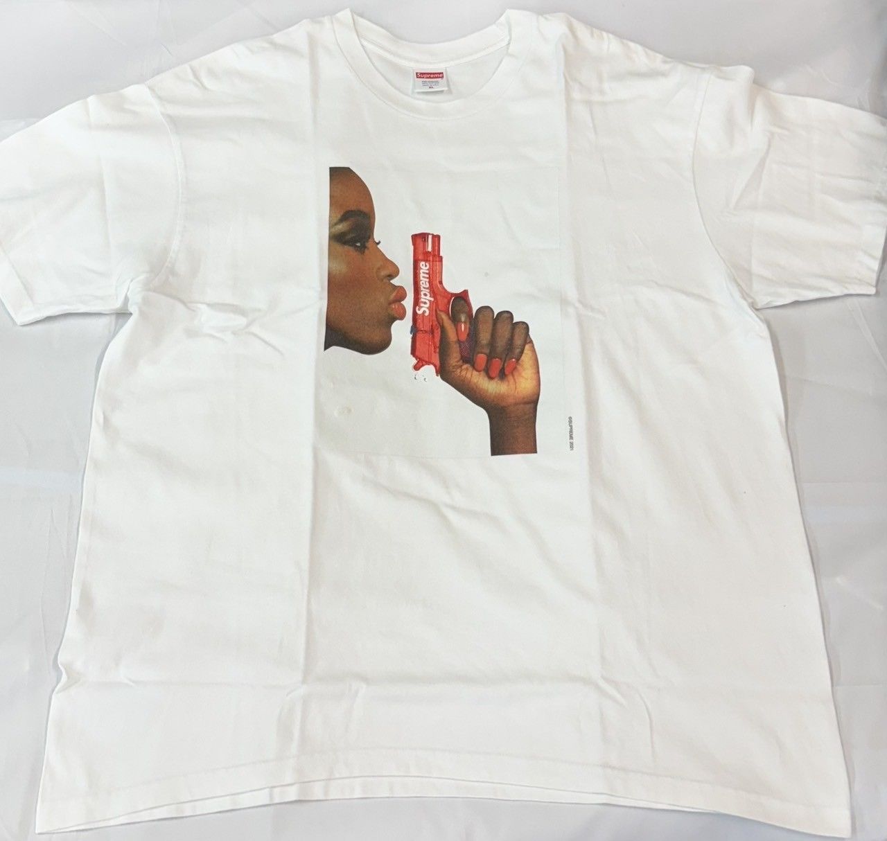 SS21 Supreme Water Pistol Tee ウォーターピストル Tシャツ Supreme Water Pistol Tee Black Men's - SS21 - US