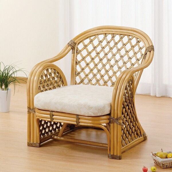 ラウンジチェア パーソナルチェア ラタン ラタン パーソナルチェア」の